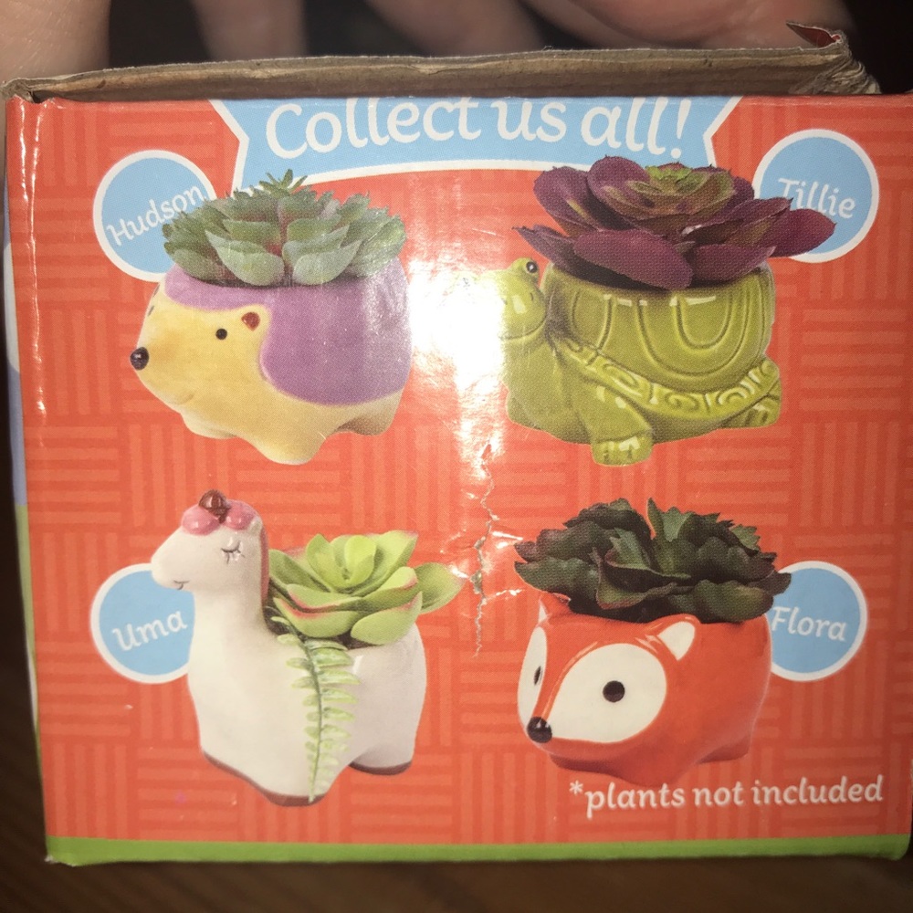 2/$20 Small Fox Ceramic Planter - Picture 11 of 12